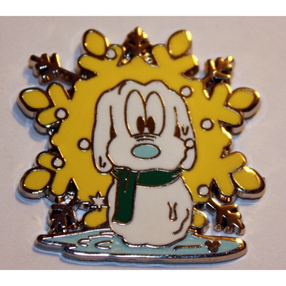 DLR - 2007 Hidden Mickey - Snowman Collection - Pluto